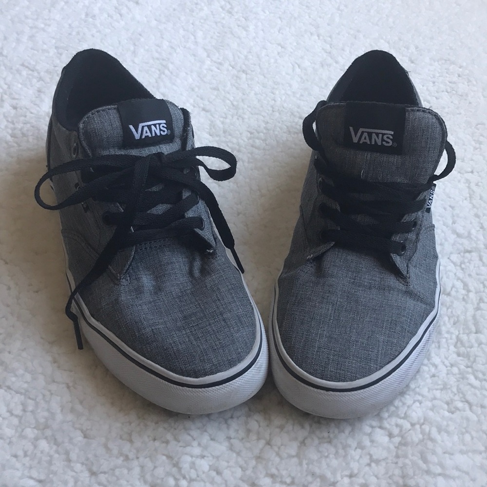 MENS GRAY VANS!!